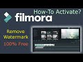 How-to Activate Filmora 9.3 Remove Watermark