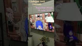 Raya Haji ahad 10 Julai 2022