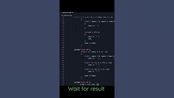 C++ amazing pattern program. #c++ #shorts #pattern #programming