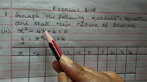 10th maths chapter- 3 Graph |Exercise 3.15| Sum 1 (ii) |