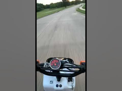 loud honda ruckus exhaust - YouTube