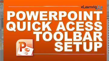 PowerPoint Quick Access Toolbar Best Setup