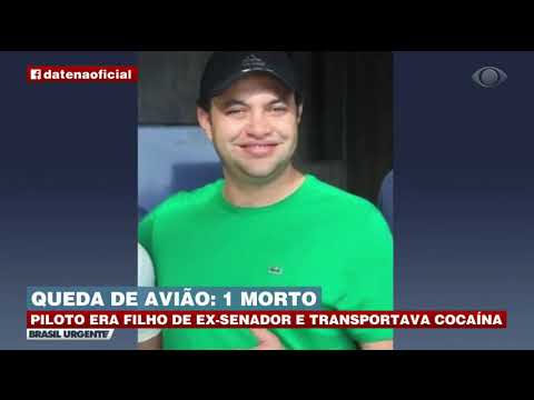 TV mostra que droga que estava no avião do filho de Deca do Atacadão iria para a Europa