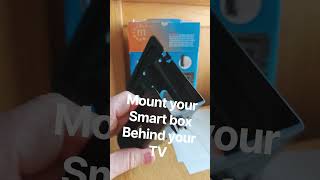 mount your smart TV device neatly behind your TV with ease from Freesat spares #tvboxes #tvmount