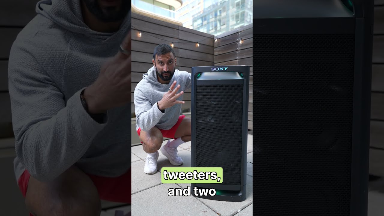 Sony ULT TOWER 9 Is This The World S Best Party Speaker Sonyelectronics GiftFromSony