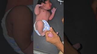 😱 Baby's First RBS Test in NICU😱#shorts #nicu #newbornbaby #youtubeshorts #trending #glucose #nicu