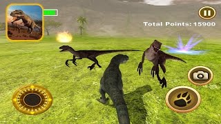 T-Rex Survival Simulator: Level 60 Defeat Boss Raptor - IOS Gameplay |Newbie Gaming screenshot 4