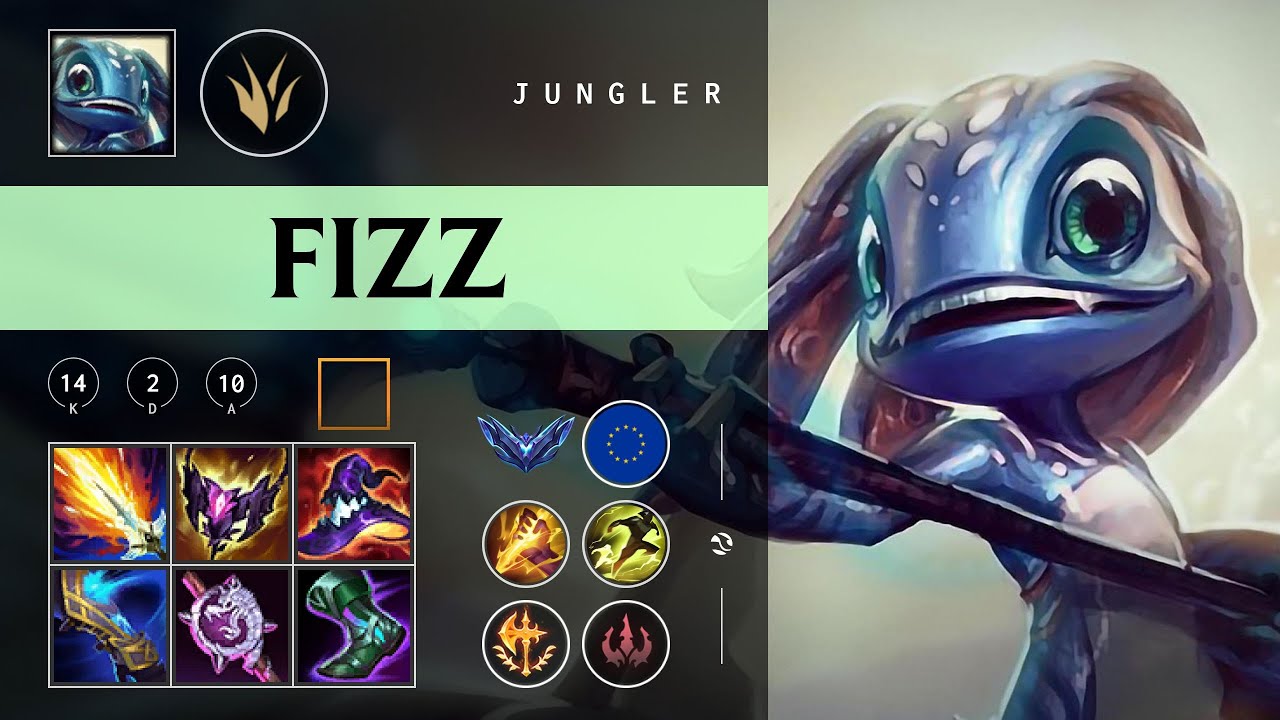 Fizz Jungle vs Jarvan IV - EUW Diamond Patch 26.02