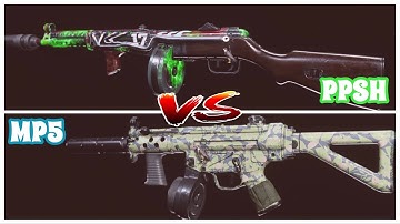 PPSH VS MP5 | BEST SMG IN SEASON 4 WARZONE