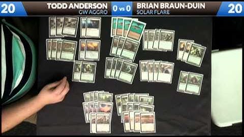 Todd vs BBD 09/07/2012: G/W Aggro with Todd Anderson
