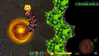 LittleBigSnake ✅ NEW UPDATE ⚡ Dungeon World Little Big Snake .io | Epic  Gameplay - Botyer 🐍 screenshot 5