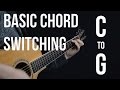 Chord Switching Practice - C to G