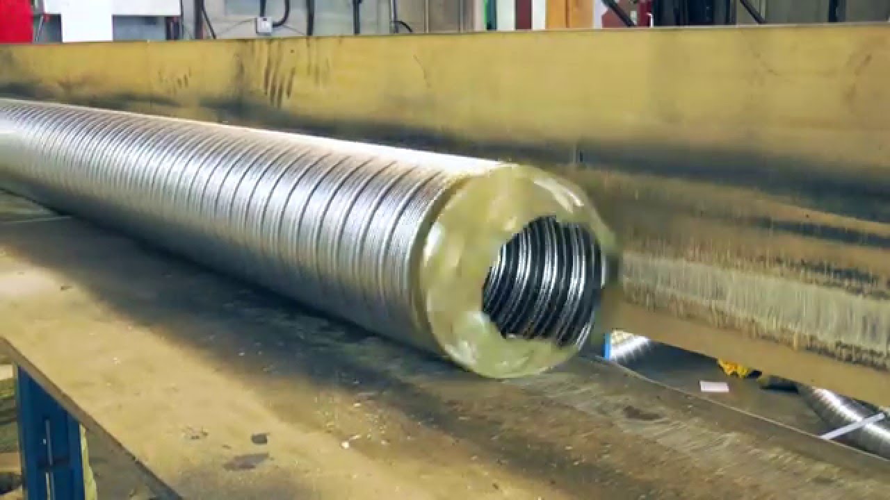 Stainless Steel Flue Liner Manufacturing Youtube