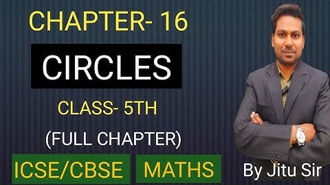 Maths/ICSE/Class 5th/CIRCLES By RS LEARNING #maths #icse #cbse