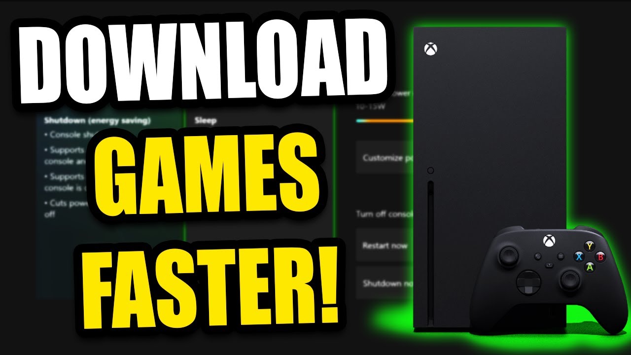 How to Download & Update Games Faster in 2023 on Xbox One, Xbox