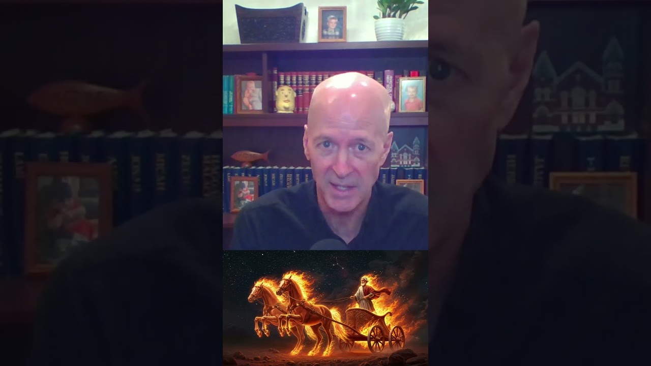 Elijah Went to Heaven in a Fiery Chariot #jesus #elijah #bible #christian #love