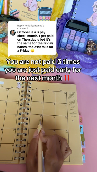 You are only paid twice #jaliyahkreationz #biweekly