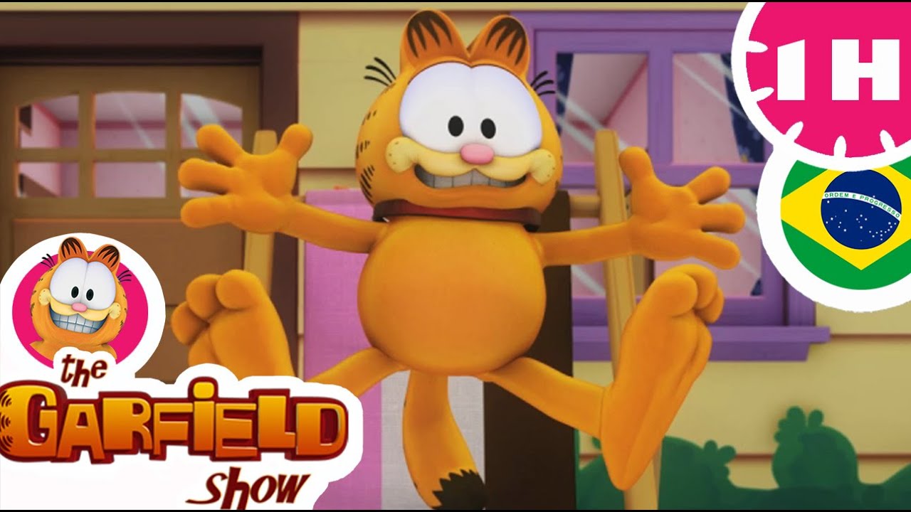 Jogo Garfield Chuang casa assombrada on-line