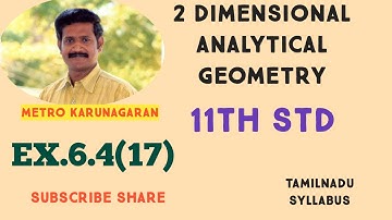 11th Std Maths Ex.6.4(17) If the pair of st lines x^2-2kxy-y^2=0 bisect the angle between the pair