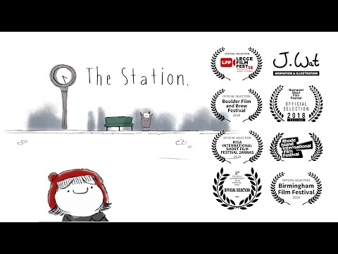 "the-station"-|-2d-animated-short-film-(2017)-|-jocelyn-wat