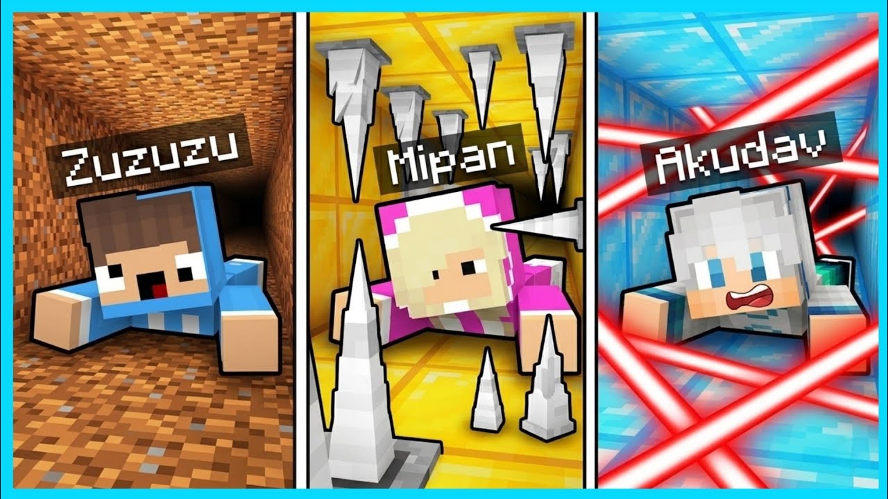 MIPAN & ZUZUZU KABUR DARI PENJARA MISKIN VS KAYA VS SULTAN DI MINECRAFT!