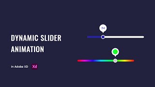 Dynamic Slider Animation in Adobe XD | Auto Animate & Drag | UI Design Tutorial [2020]