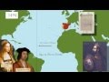 Le trait de tordesillas 1494 le partage du monde carte anime