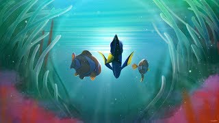 Video thumbnail of "Finding Dory Soundtrack - Main Title Music (Extended Version | Beautiful Underwater Scenery)"