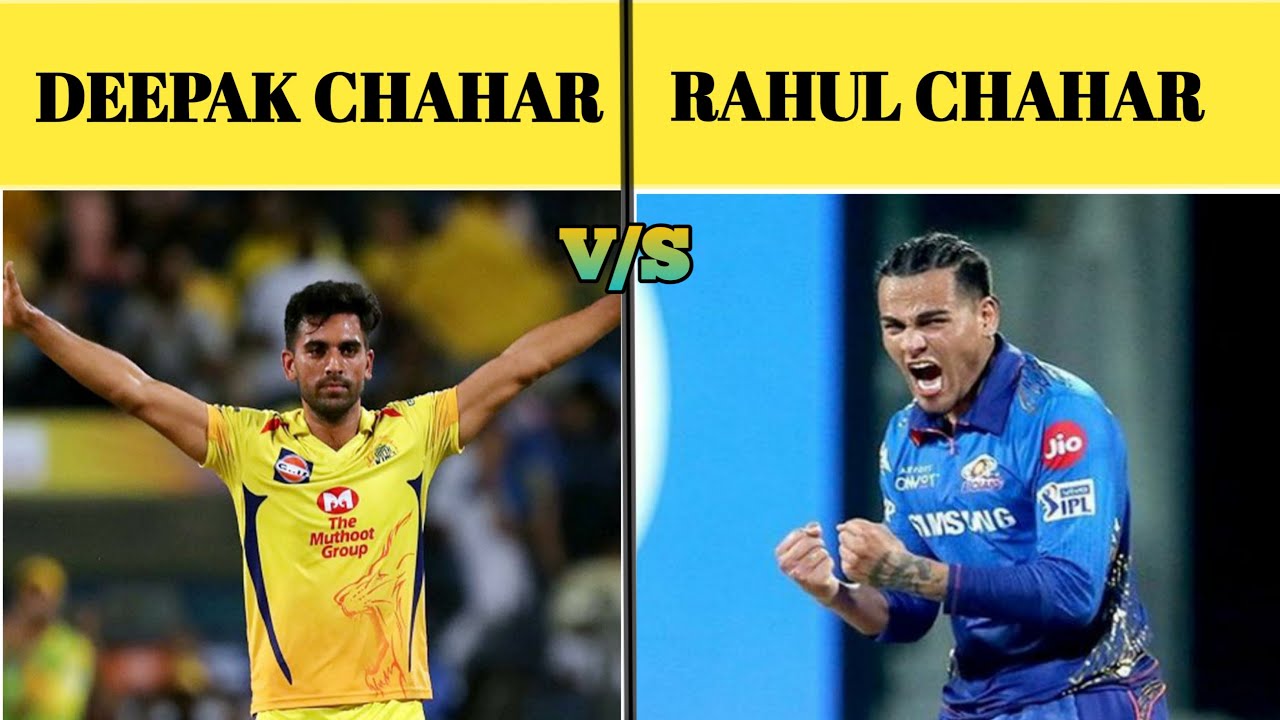 D. Chahar vs R. Chahar | IPL Comparison ( Wickets, Salary, Fans)