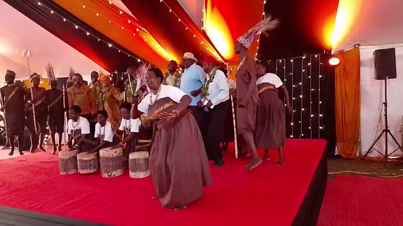 The best of omongoluk traditional dancers doing what they do best in Amogoro cultural 🩰🩰🩰