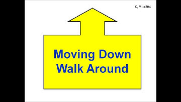204 . Moving Down – Walk Around - Version 2