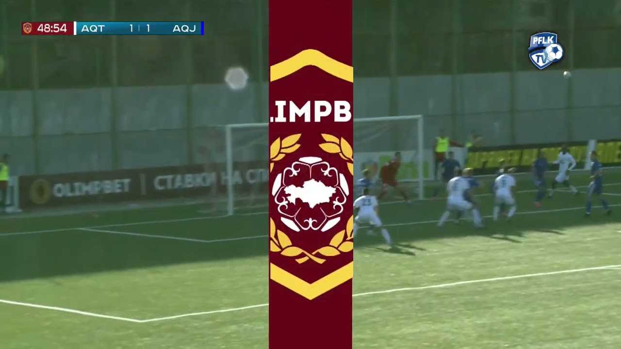 Обзор матча Актобе - Акжайык 2:1. 9 тур Чемпионат 2022 - YouTube