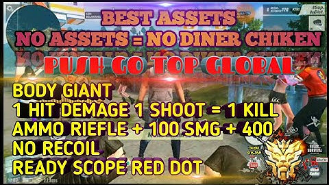 BODY GIANT  | 1 HIT DEMAGE 1 SHOOT - 1 KILL | RADAR FOOTSTEPS 2000M | assets.npk rules of survival