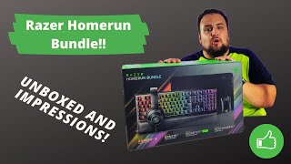 Razer Homerun Bundle | Mega UNBOXING! A Perfect Combo Gift! Giveaway!!