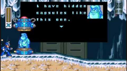 Mega Man X Part 1 - Intro Stage and Chill Penguin