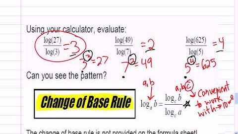 Mr Joyce Math 12 - Log Functions III