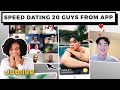 20 vs 1: Video Chatting with 20 Guys from Dating App