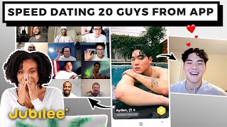 20 vs 1: Video Chatting with 20 Guys from Dating App | Versus 1