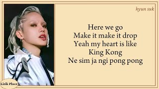 TREASURE 'KING KONG' Easy Lyrics