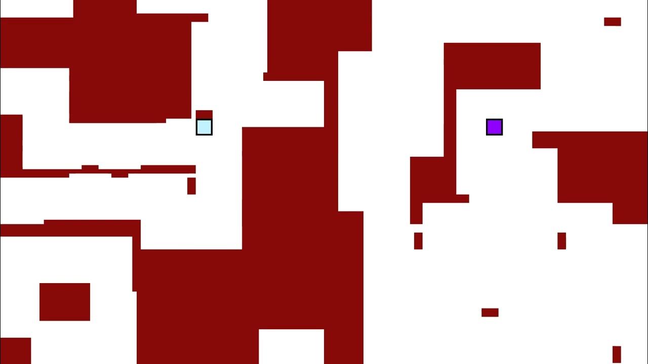 the falling squares - YouTube