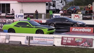 KIA Stinger GT vs Challenger T\/A, 2020 Shelby GT500 \& Chevy SS 1\/4 Mile Drag Races