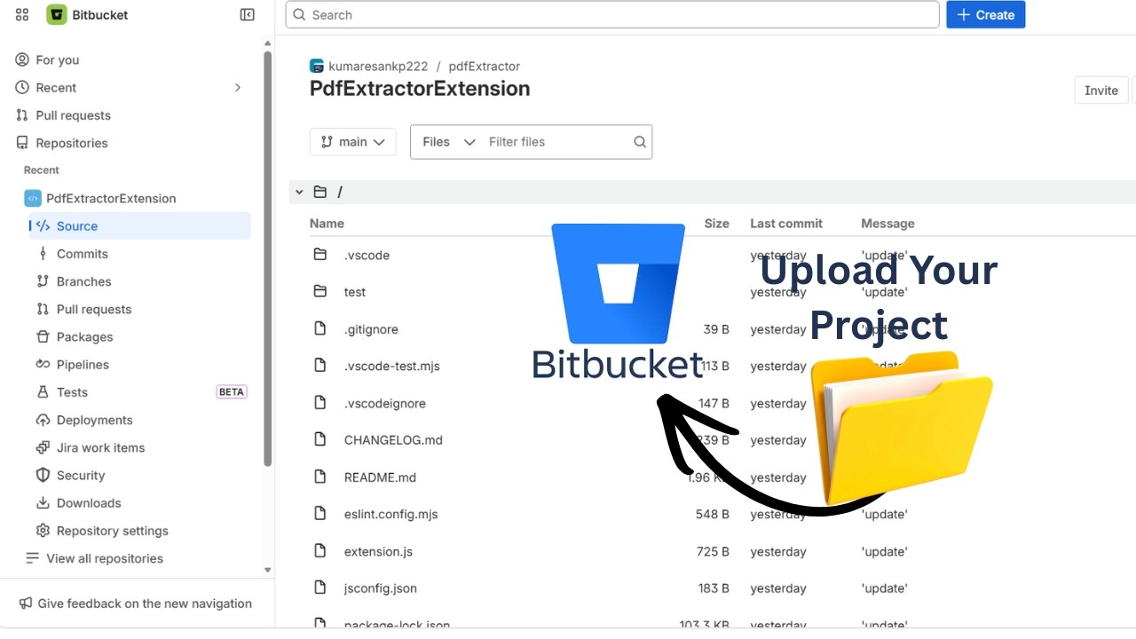 How To Add Project to Bitbucket in Command Line | Push Code to ...