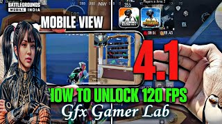 PUBG &amp; BGMI 4.1 Lag Fix + How To Unlock 120 FPS | Best Working Method 2025 (Low End &amp; All Devices)