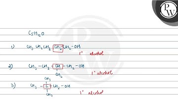 How many tertiary alcohols is/are possible with molecular formula \( \mathrm{C}_{5} \mathrm{H}_{...
