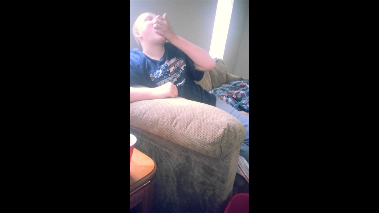 Kids do the warhead challenge