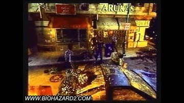 Biohazard 2 (Resident Evil 2)  Beta (Between 1 and 2) Footage