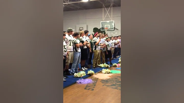 Rowdy at Fyffe pep rally