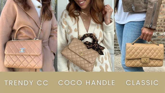 CHANEL coco handle bag in small black caviar GHW l 22P unboxing 香奈儿开箱 