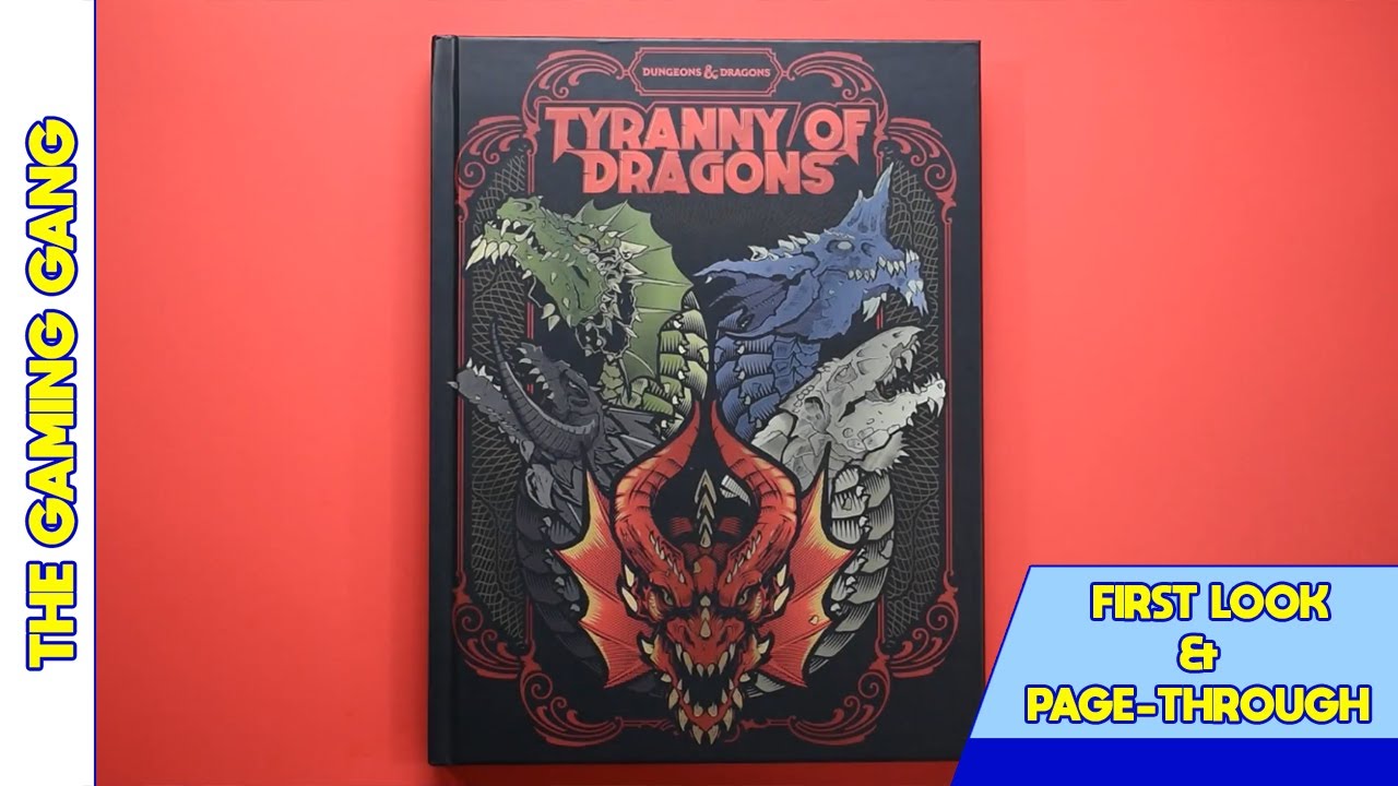 Dungeons And Dragons Tyranny Of Dragons First Look And Page Through