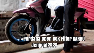 OPEN BOX CARBON FILTER | AUTO BEARD? BEAT 124CC